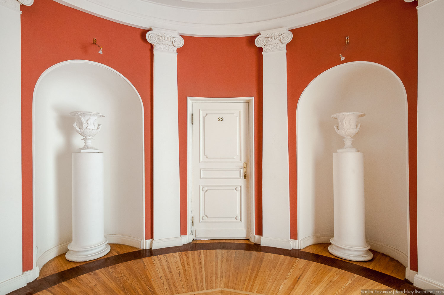 усадьба Введенское, интерьеры главного дома, Фото Вадим Разумов, Летопись Русской усадьбы