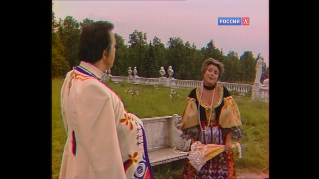 фильм Веселая вдова (1984), усадьба Архангельское, Московская область, Красногорский район.