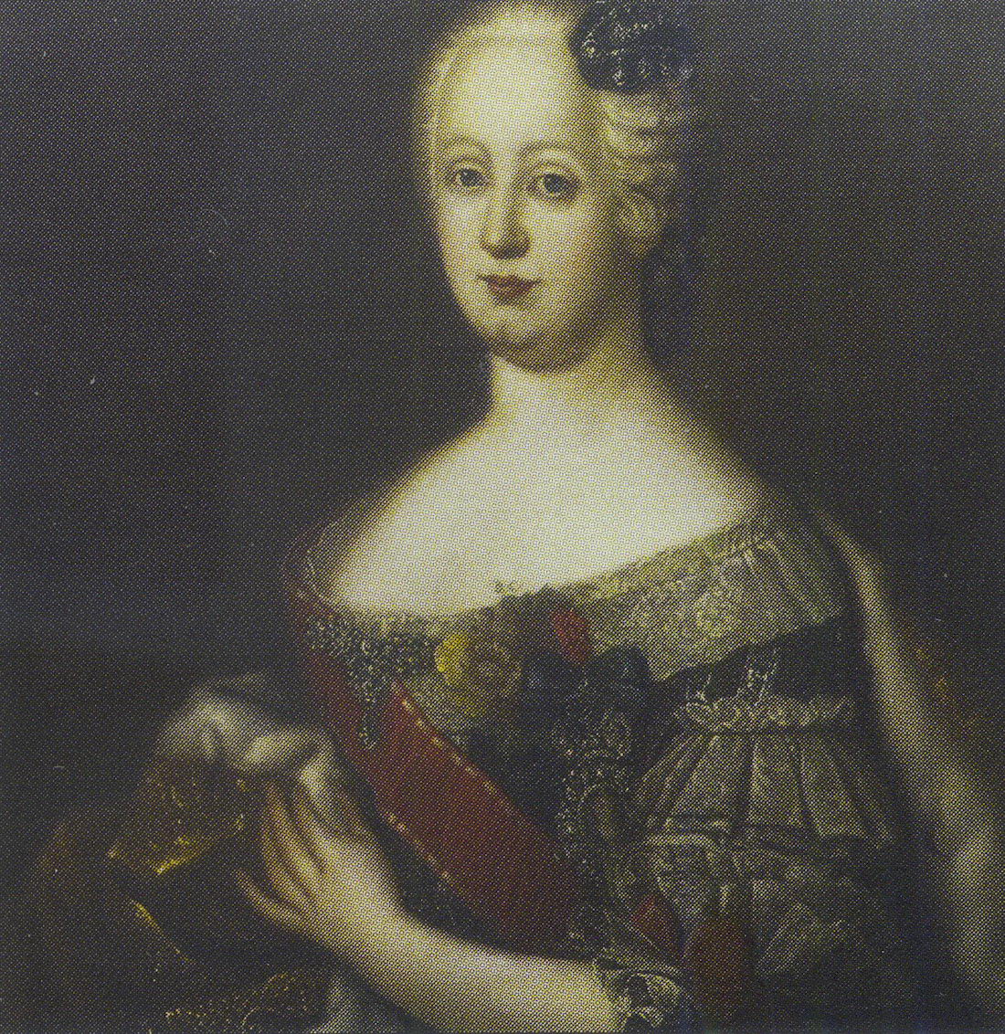 Портрет герцогини Иоганны Елизаветы Ангальт-Цербстской.