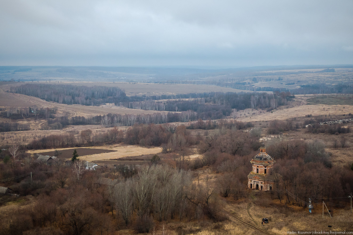 усадьба Горки, Заразы, Тульская область, церковь Михаила Архангела