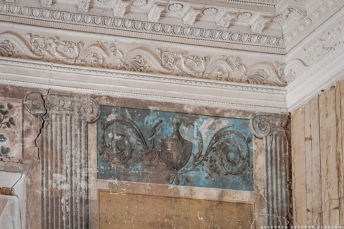 усадьба Никольское-Урюпино, интерьеры Белого домика