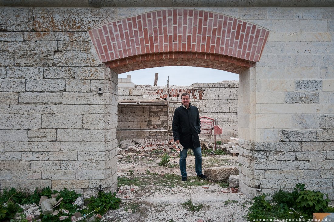 усадьба Скорняково-Архангельское, интервью с Алексеем Шкрапкиным