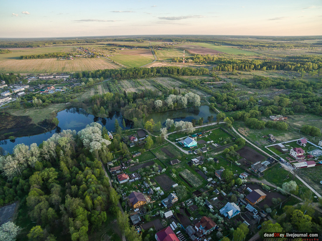 усадьба Муромцево (Судогда) с квадрокоптера