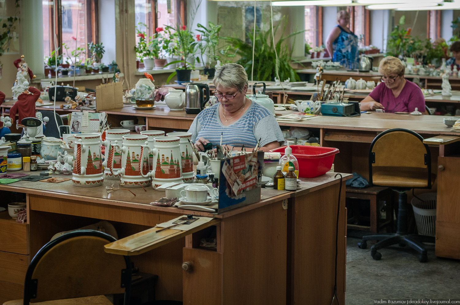 Фарфоровый завод, Вербилки