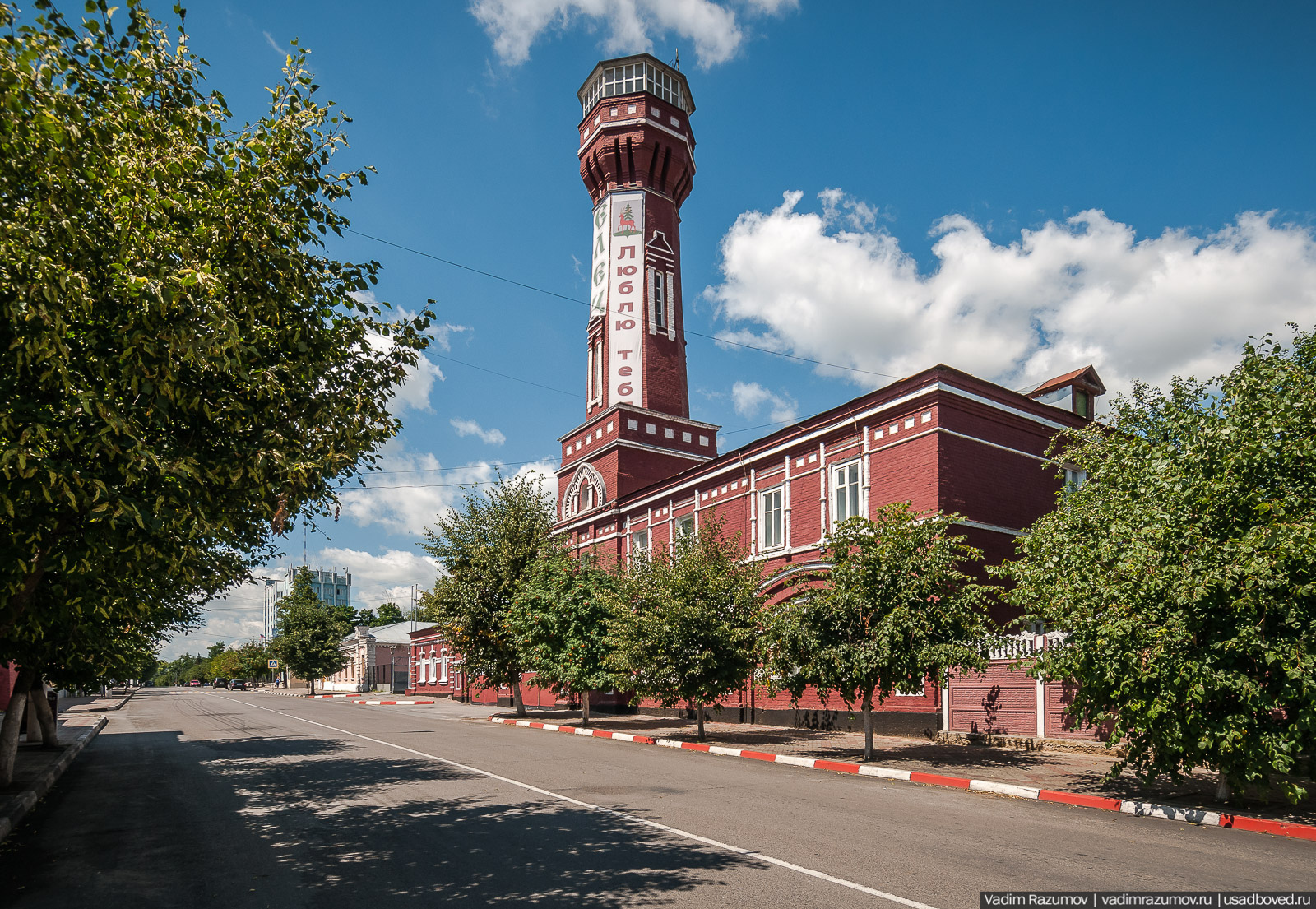 Елец, пожарная каланча, Липецкая область