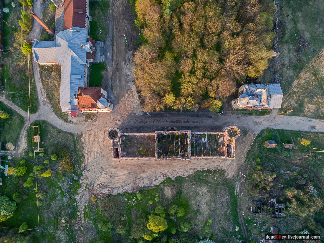 усадьба Муромцево (Судогда) с квадрокоптера