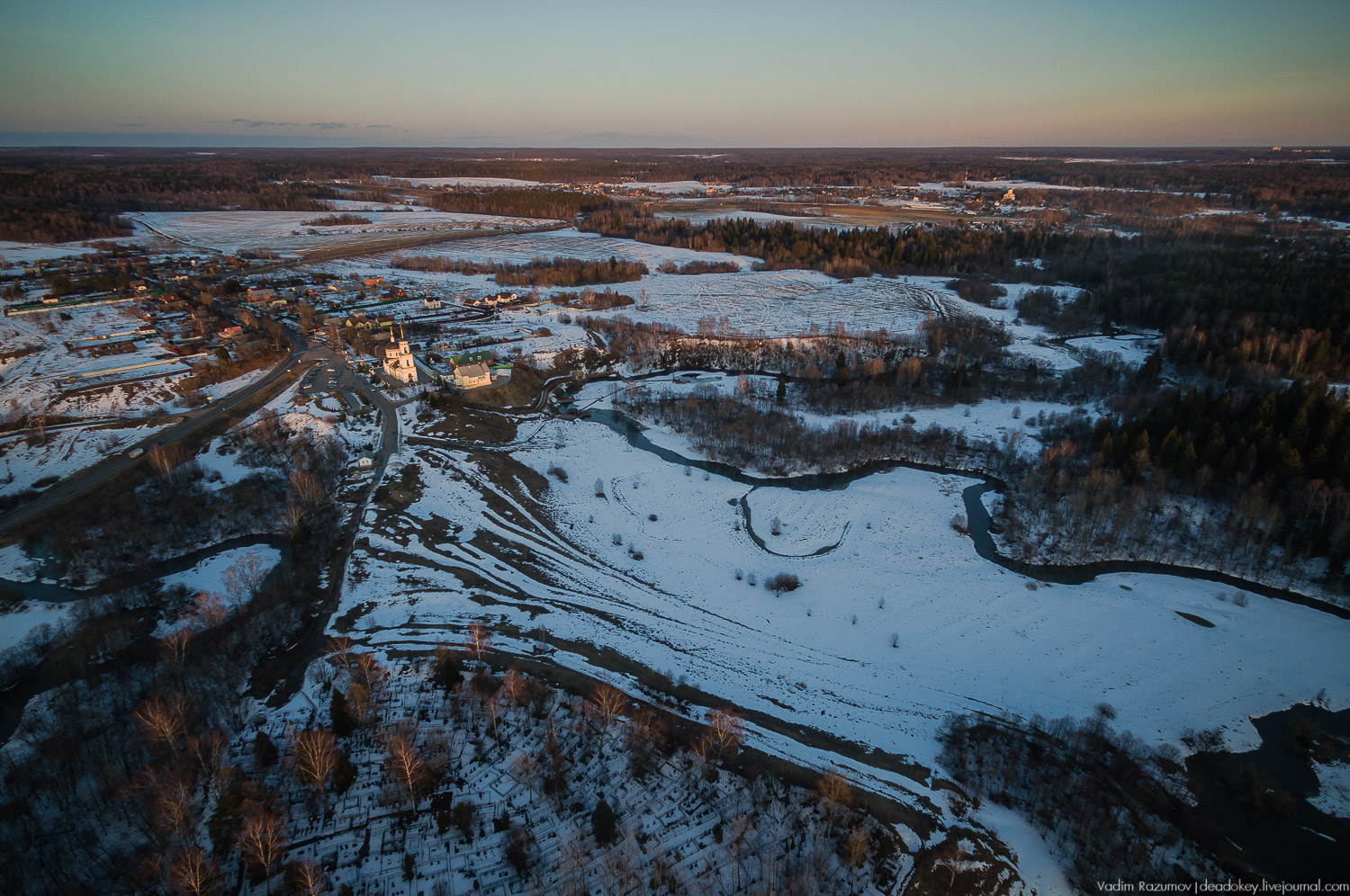 Радонеж, церковь, городище
