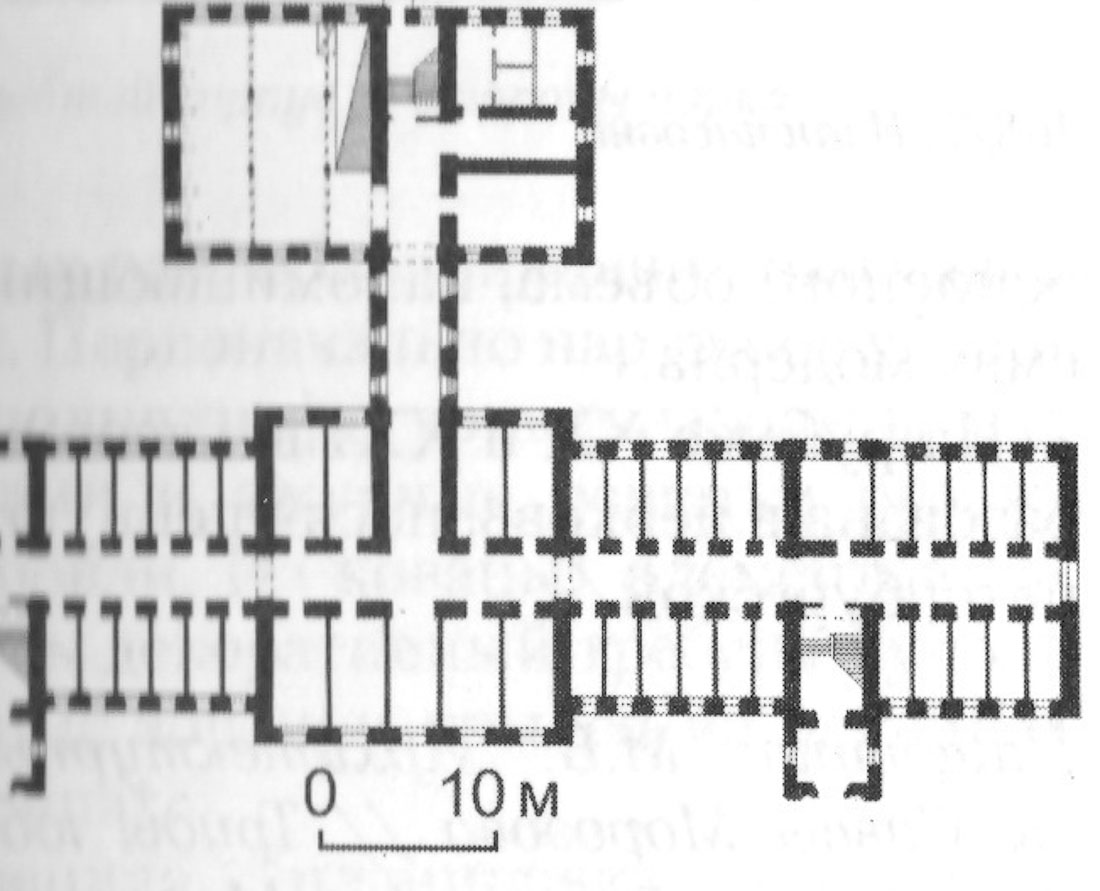Больничный комплекс, казарма и театр в Орехово-Зуево