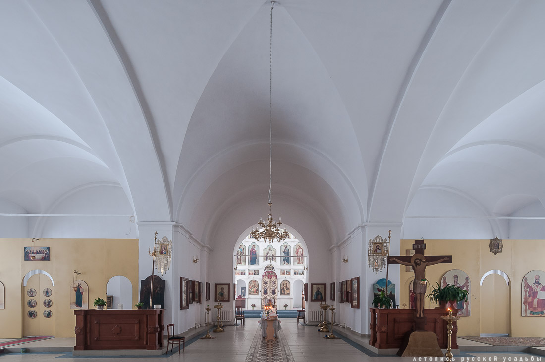 усадьба Мещерино, церковь Рождества Богородицы, усадебный дворец Шереметевых