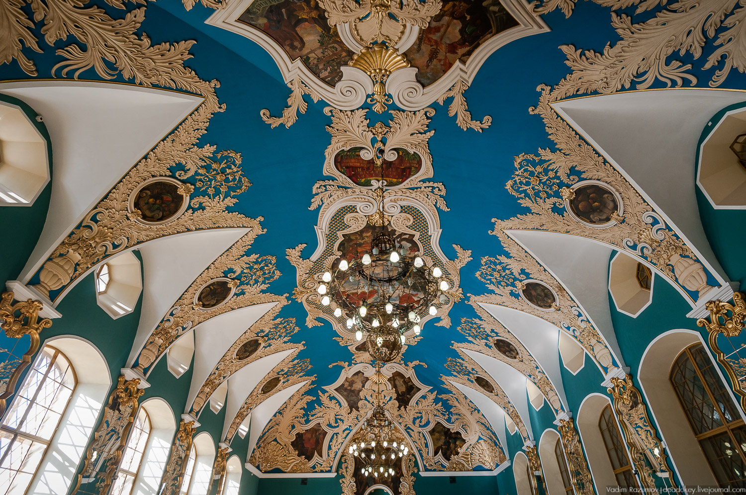 Казанский вокзал, интерьеры, ресторан, архитектор Щусев, зал ожидания