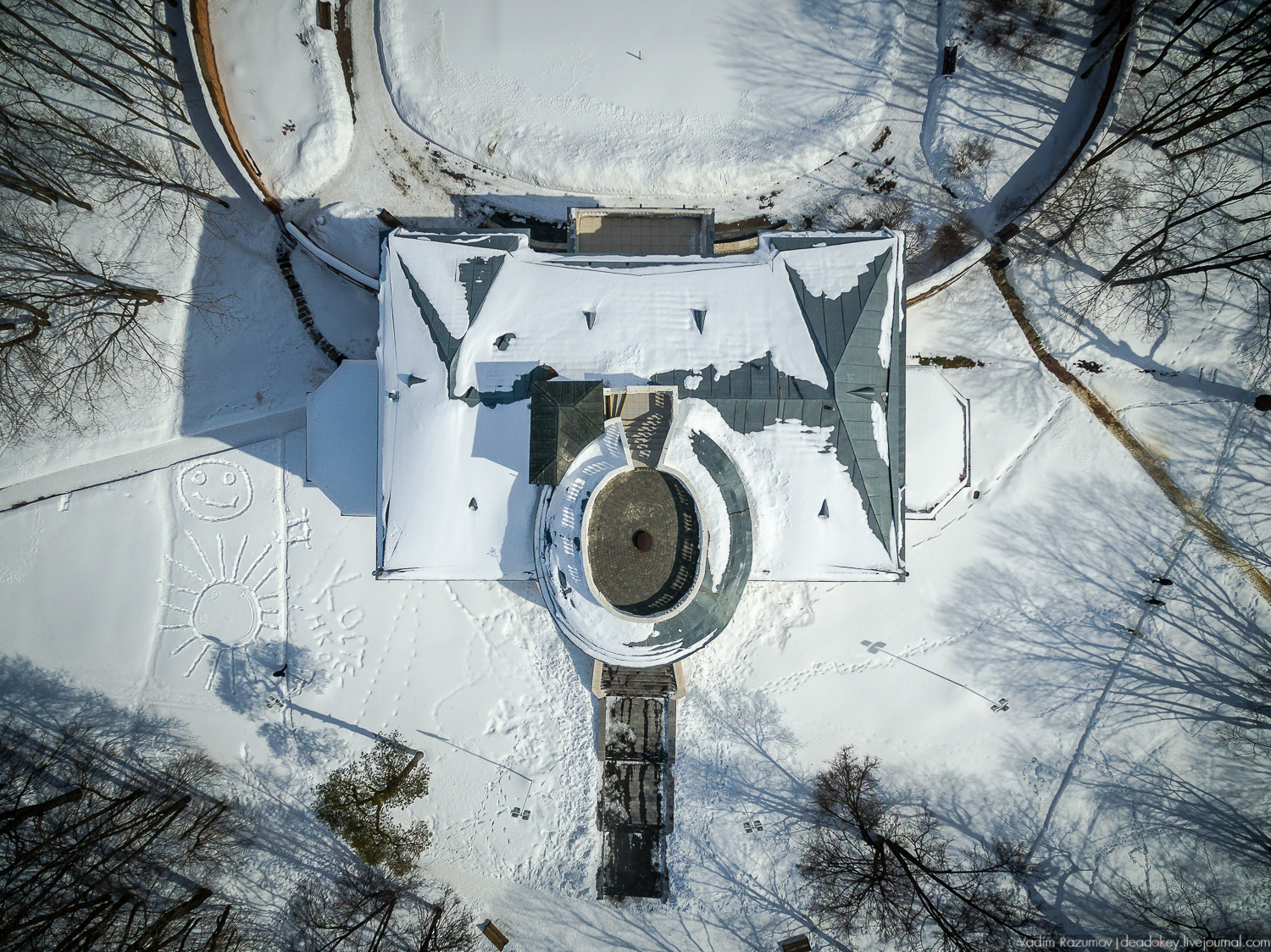 усадьба Богородицк, с дрона и квадрокоптера