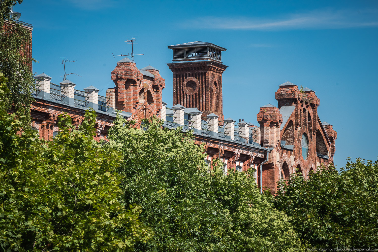 Морозовский городок, Пролетарка, Тверь, промышленность архитектура фабрика