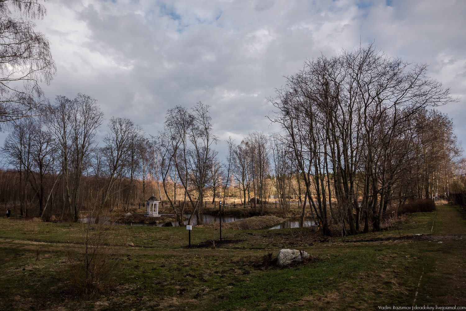 усадьба Домотканово, весна 2018 год