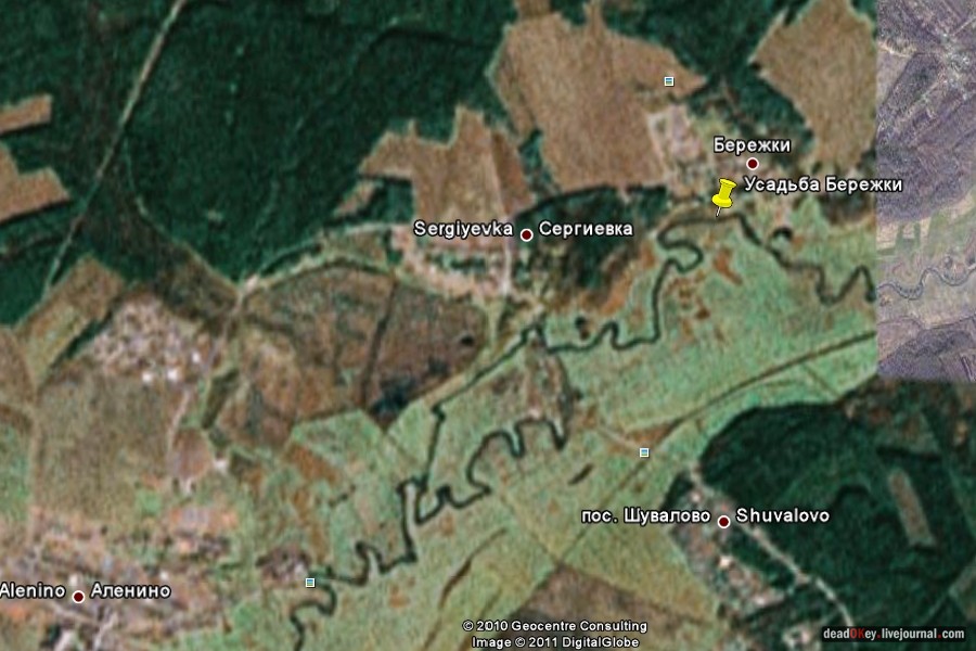 усадьба Бережки