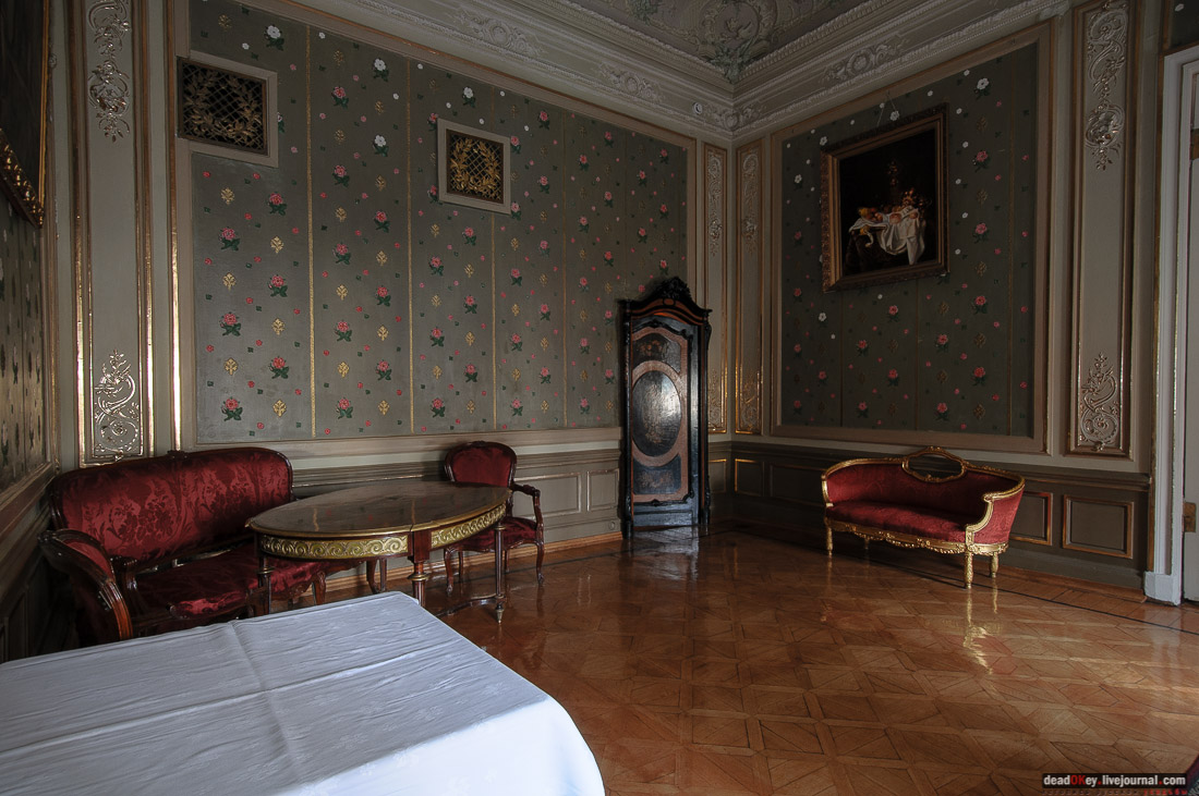 усадьба Коншиных, ул. Пречистенка д.16/2. Дом ученых. Интерьеры усадьбы.