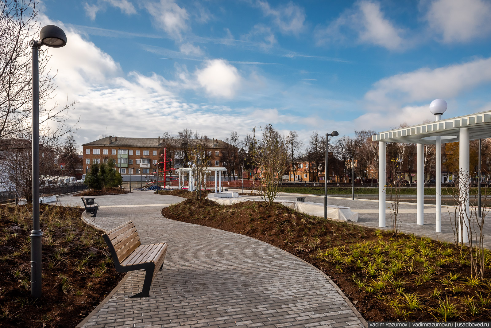 Богородицк, открытие плотины Дворцового пруда, Тульская область