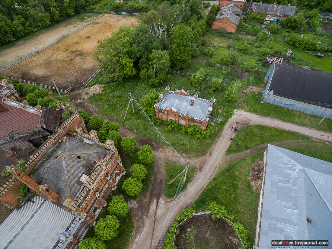 усадьба Старожилово с квадрокоптера