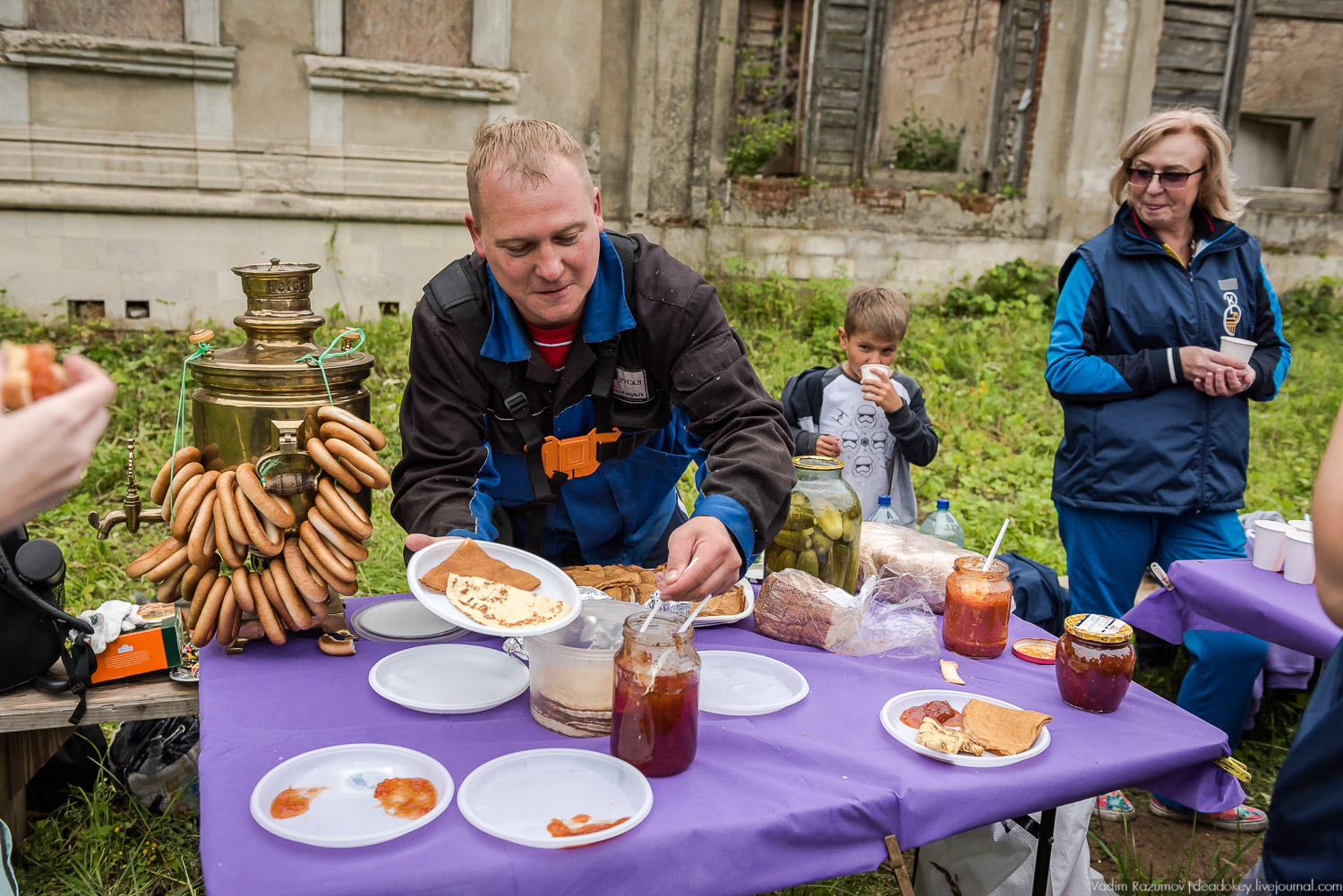 усадьба Никольское-Обольяниново, Усадебные волонтеры, субботник 17 августа 2019 года