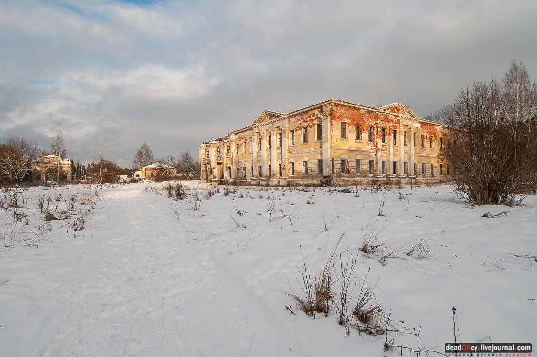 усадьба Гребнево, аукцион, съемки для телеканала Москва-24