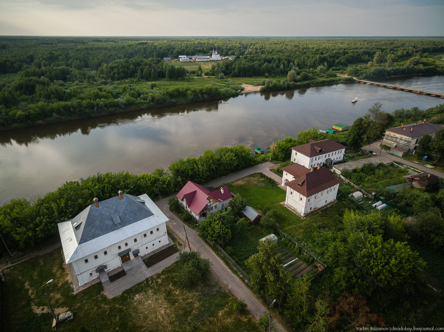 Гороховец с дрона