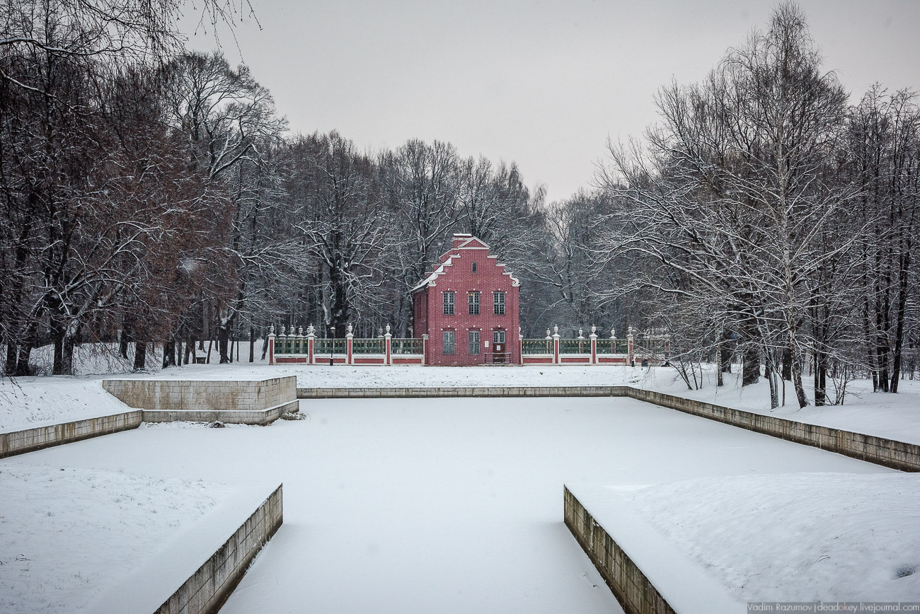 Усадьба Кусково зимой, 2018 год