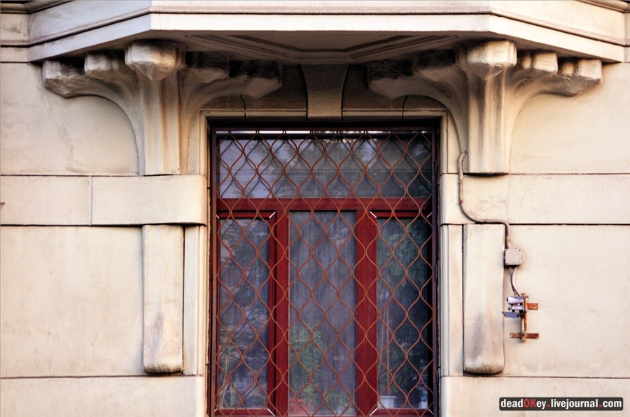 Доходный дом И.И. и Н.И. Болдыревых, 1908, архитектор Н.П. Евланов,Яузский бульвар, 13