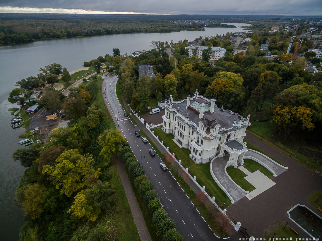 усадьба Асеевых в Тамбове с квадрокоптера
