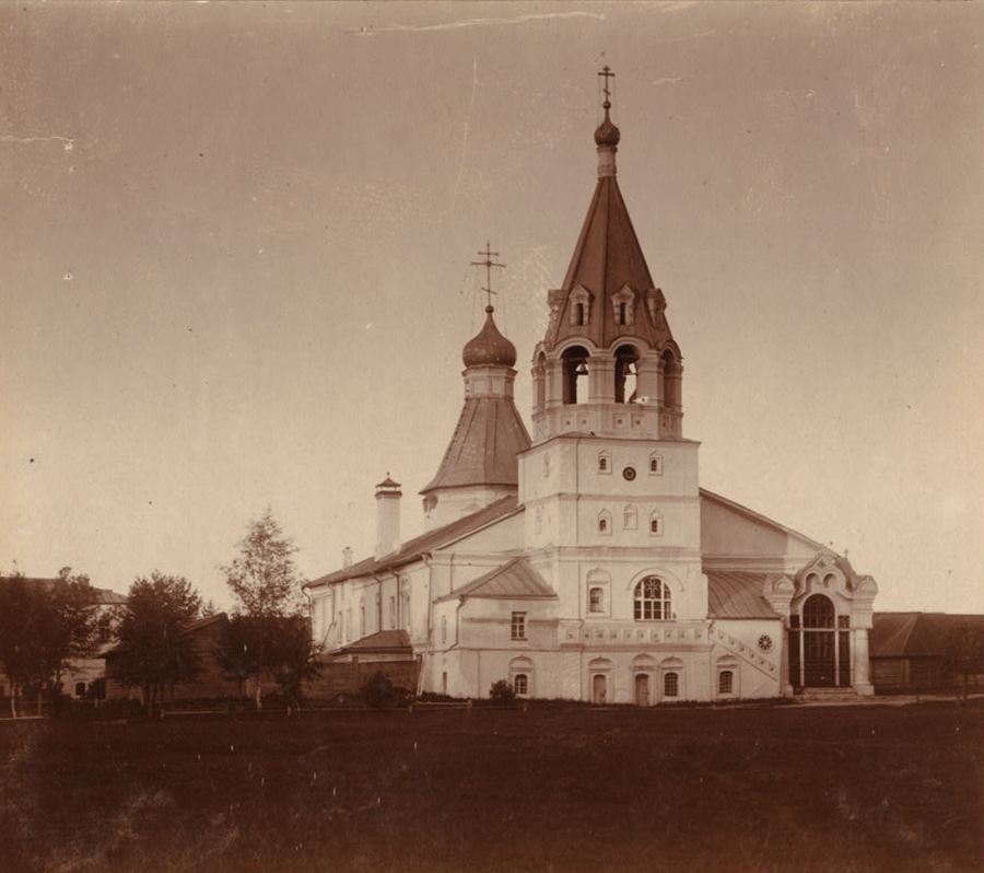 Александров, старые снимки Прокудина-Горского, фотосравнение
