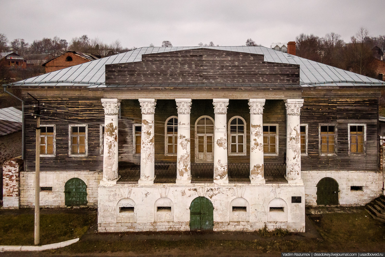 Касимов с дрона, Рязанская область