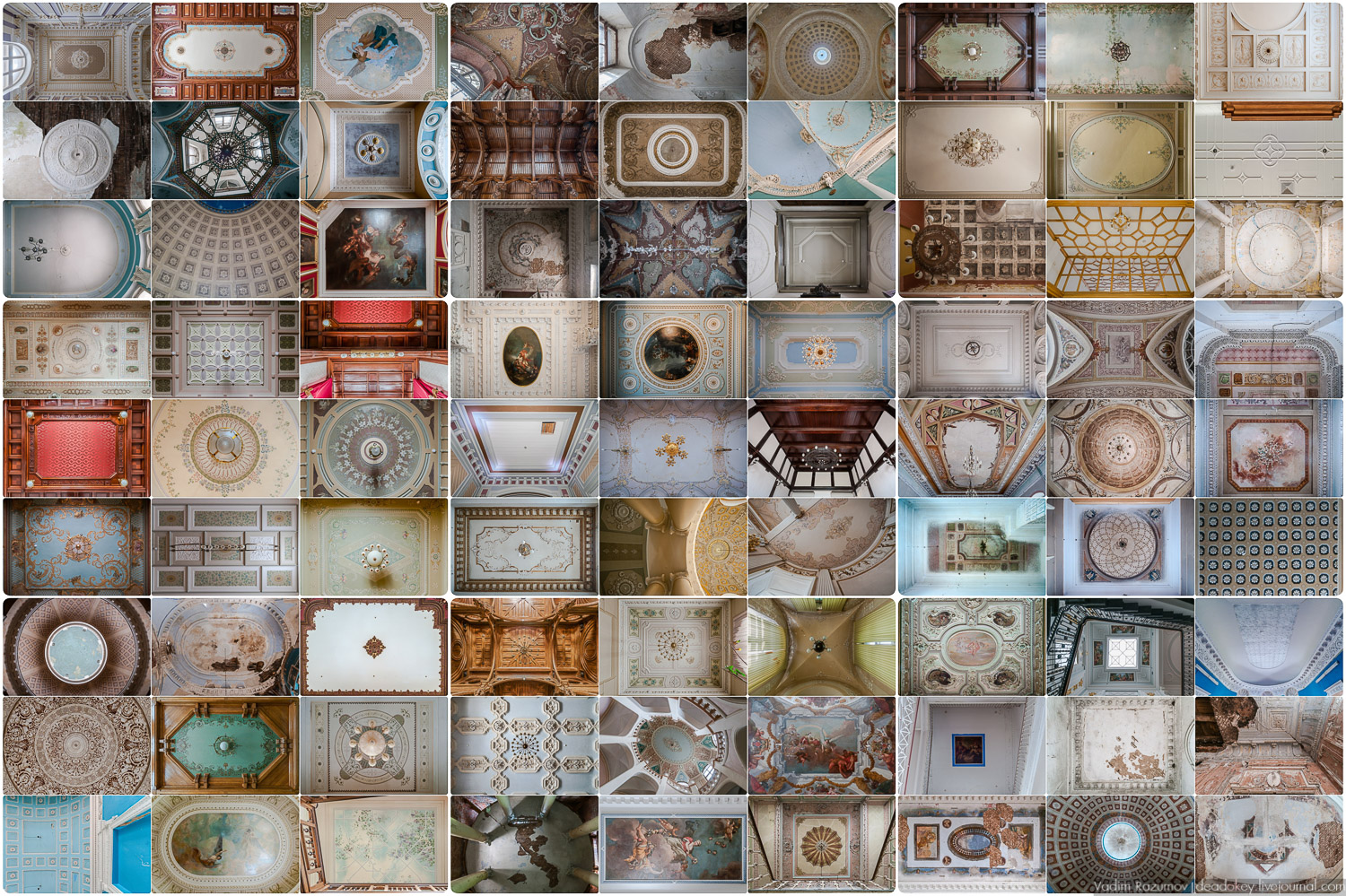 Фотовыставка Вадима Разумов Усадебные небосводы