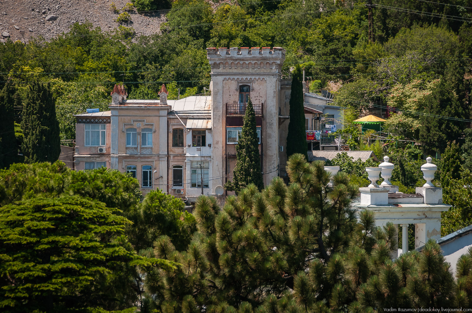 Усадьбы Крыма, открытие моста