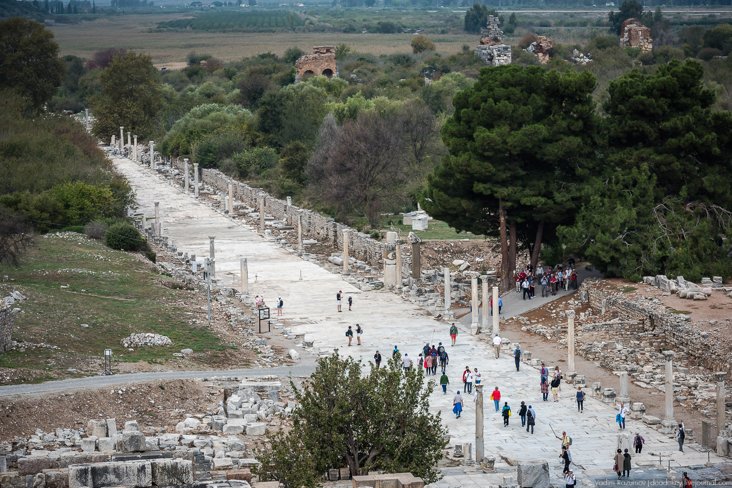 Эфес, античные руины, Турция