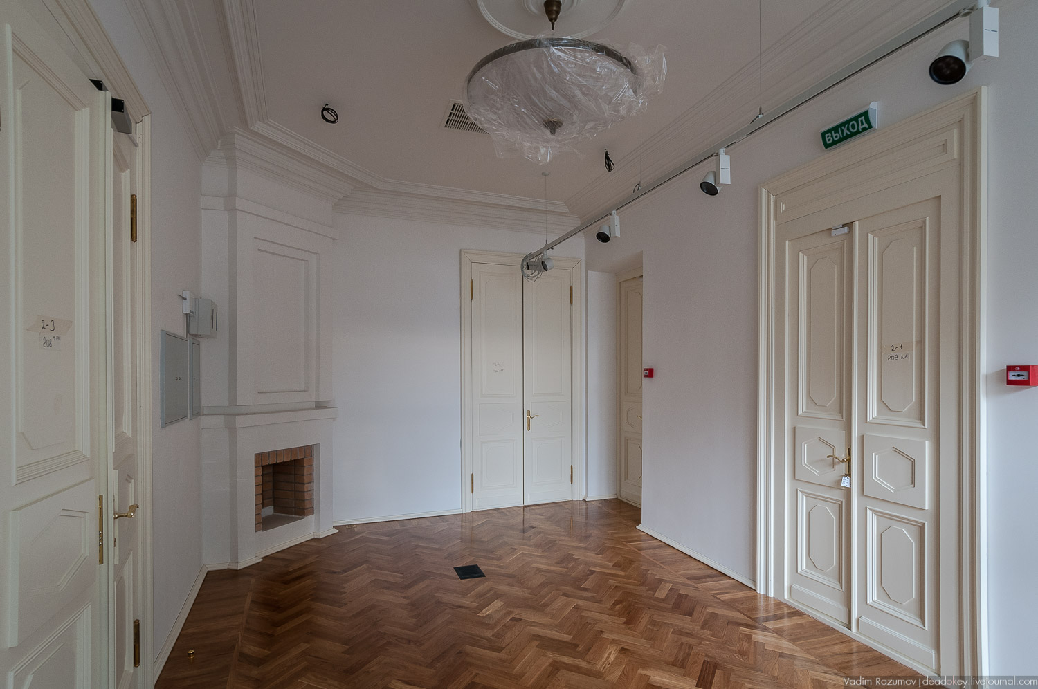 усадьба Тургеневых-Боткиных после реставрации, Москва, интерьеры