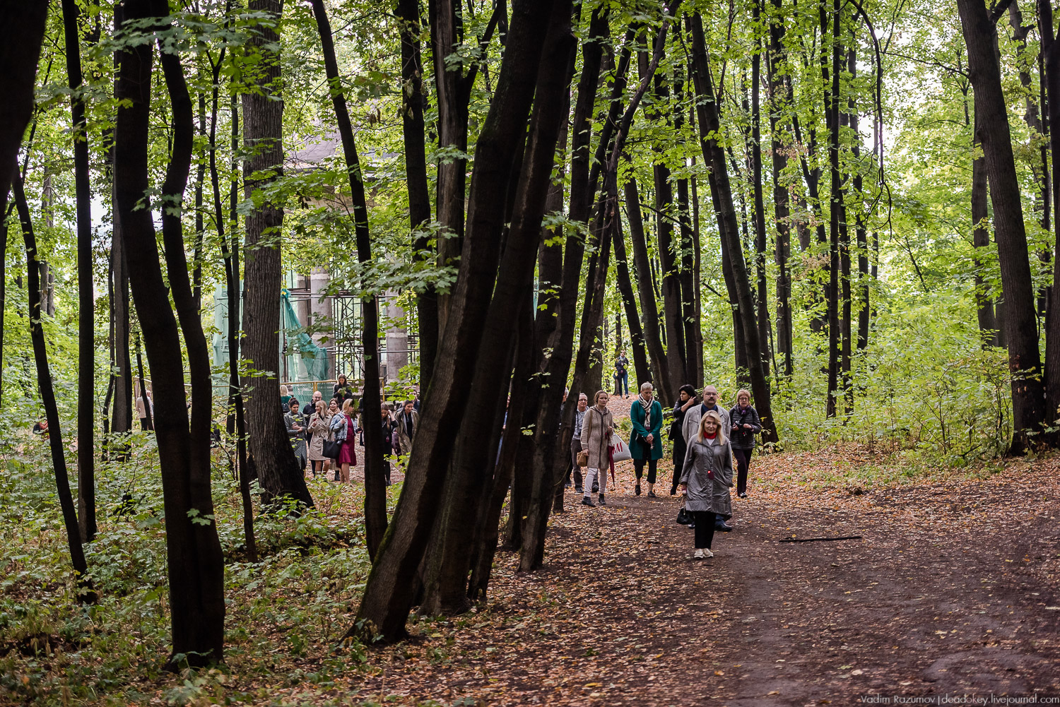 усадьба Братцево, фотовыставка Вадима Разумова Усадебные небосводы