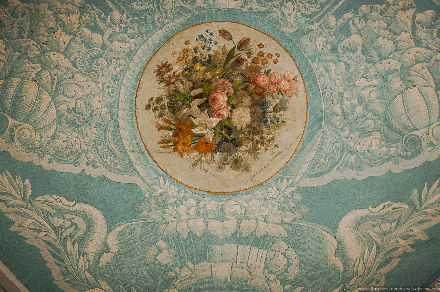 усадьба Братцево, Москва, интерьеры главного дома