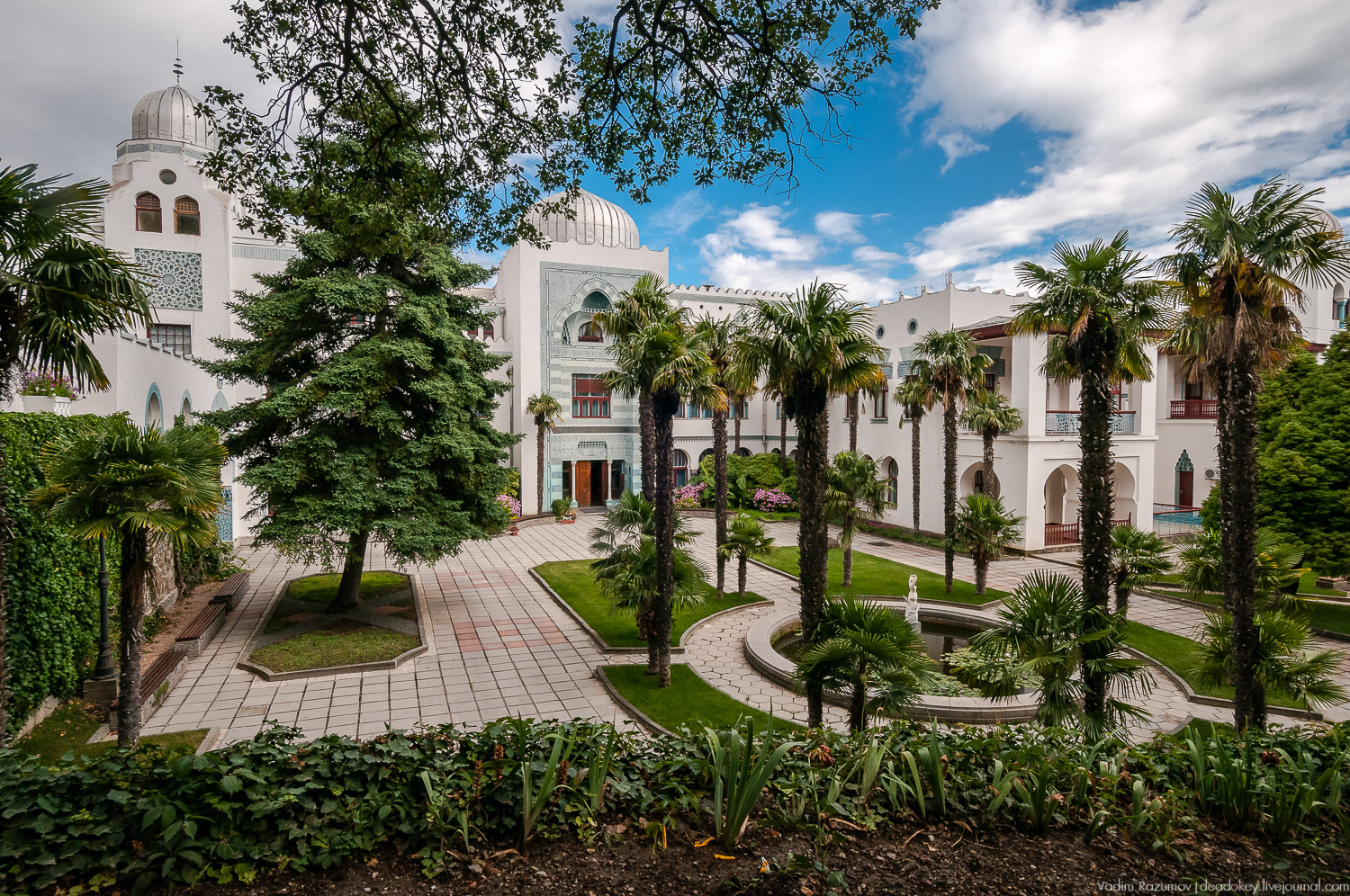 Усадьбы Крыма, открытие моста