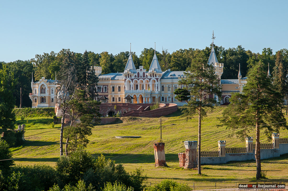 усадьба Кирицы, Рязанская область, архитектор Ф.О. Шехтель