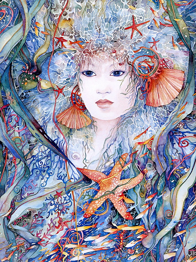 Helen Nelson-Reed | American Visionary Watercolor painter