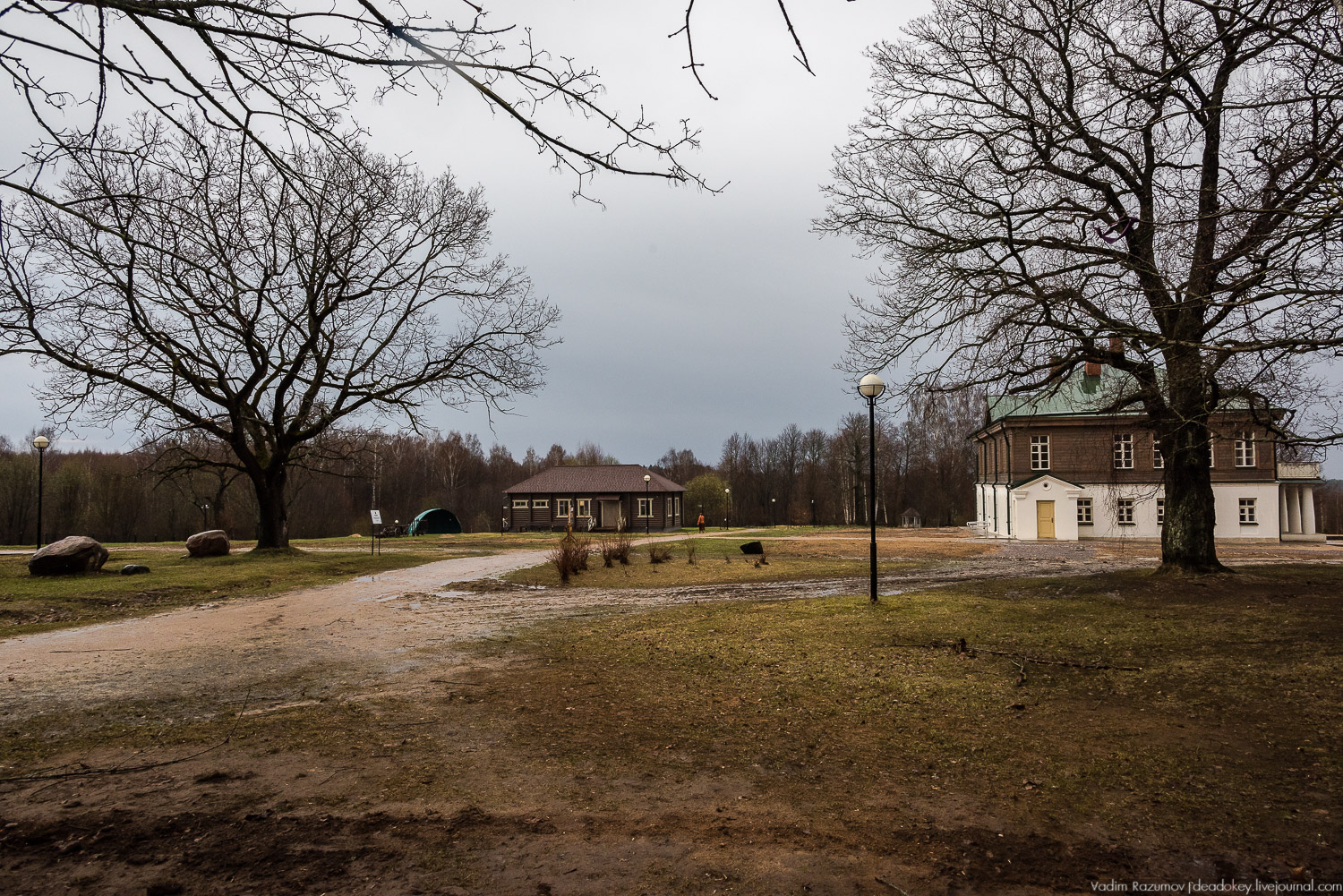 усадьба Домотканово, весна 2018 год