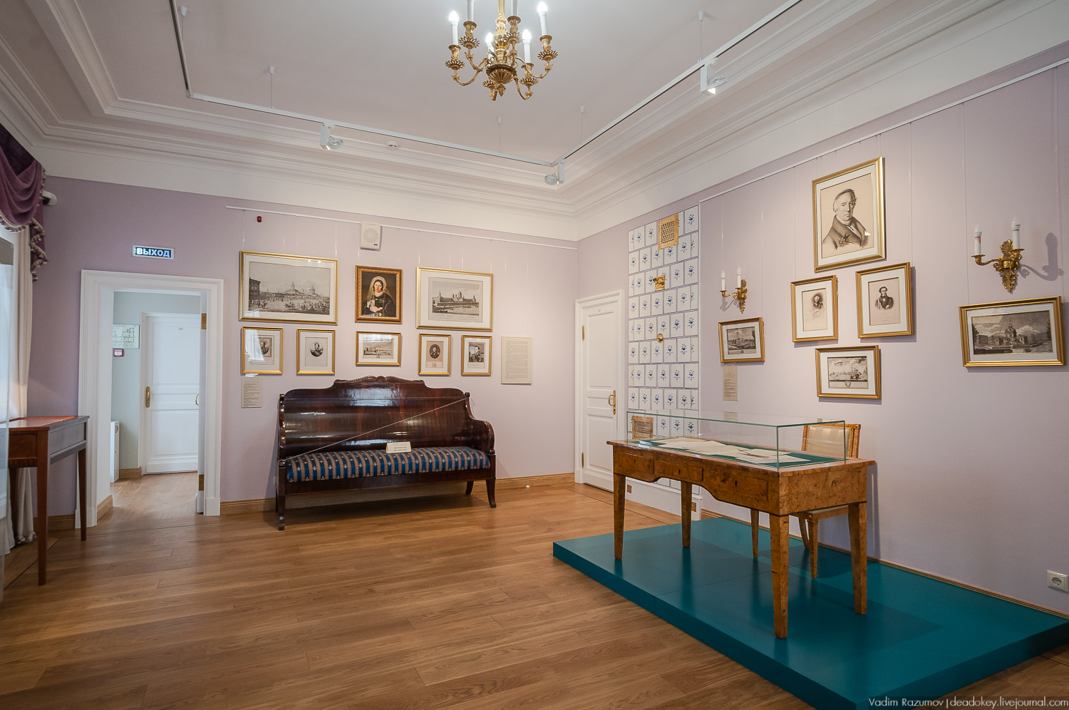 усадьба Остафьево, интерьеры после реставрации