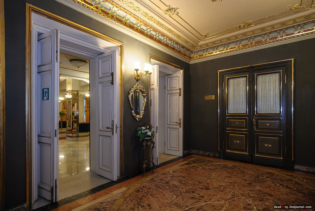 усадьба Коншиных, ул. Пречистенка д.16/2. Дом ученых. Интерьеры усадьбы.