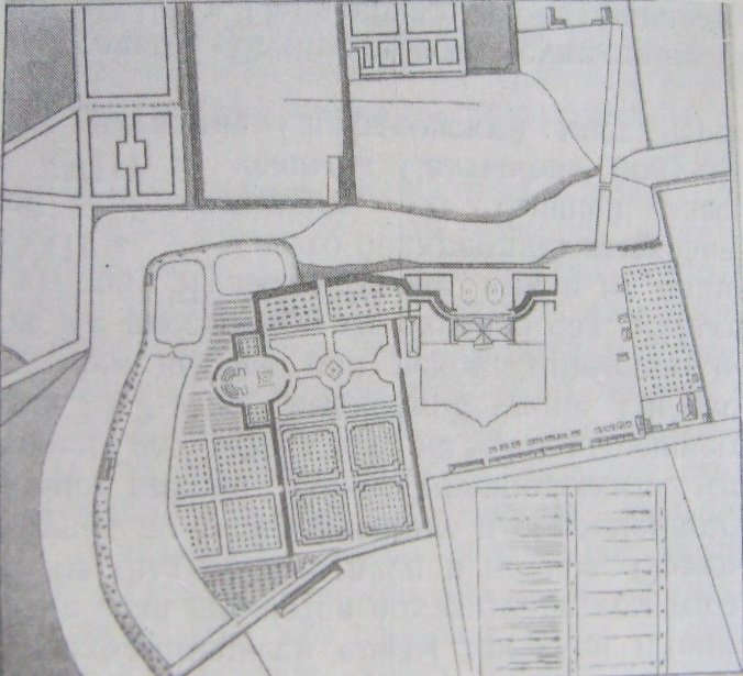 карта, Немецкая слобода, Басманный район, Москва, Яуза, усадьба Разумовского на Гороховом поле (г. Москва, ул. Казакова, д.18)