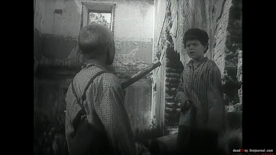 усадьба Ярополец Загряжских-Гончаровых и Ярополец Чернышевых в фильме На графских развалинах, Аркадий Гайдар, 1957 год