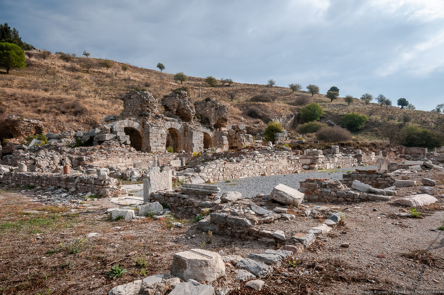 Эфес, античные руины, Турция