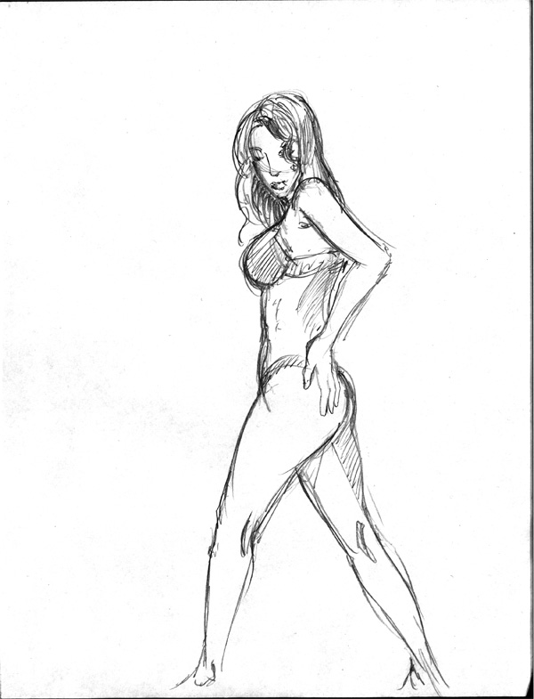 Dr Sketchys Step Gesture.