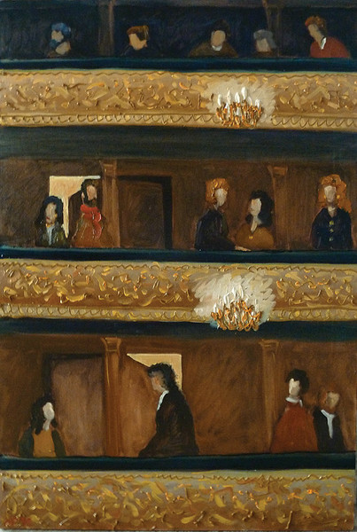 Interlude. oil on canvas, 60x90 cm., 2012.