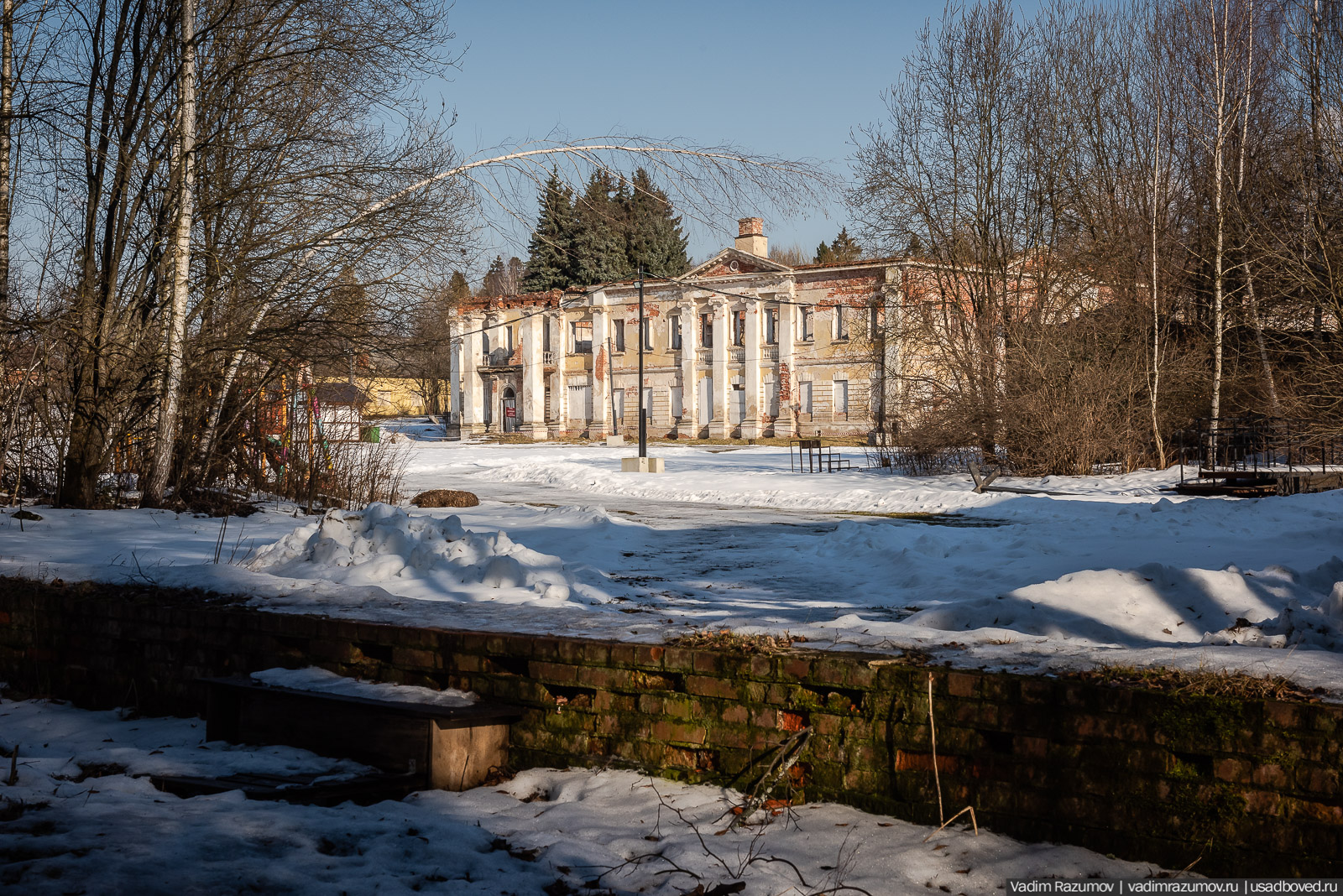 усадьба Гребнево, 2020 год, Андрей Ковалев, реставрация усадьбы