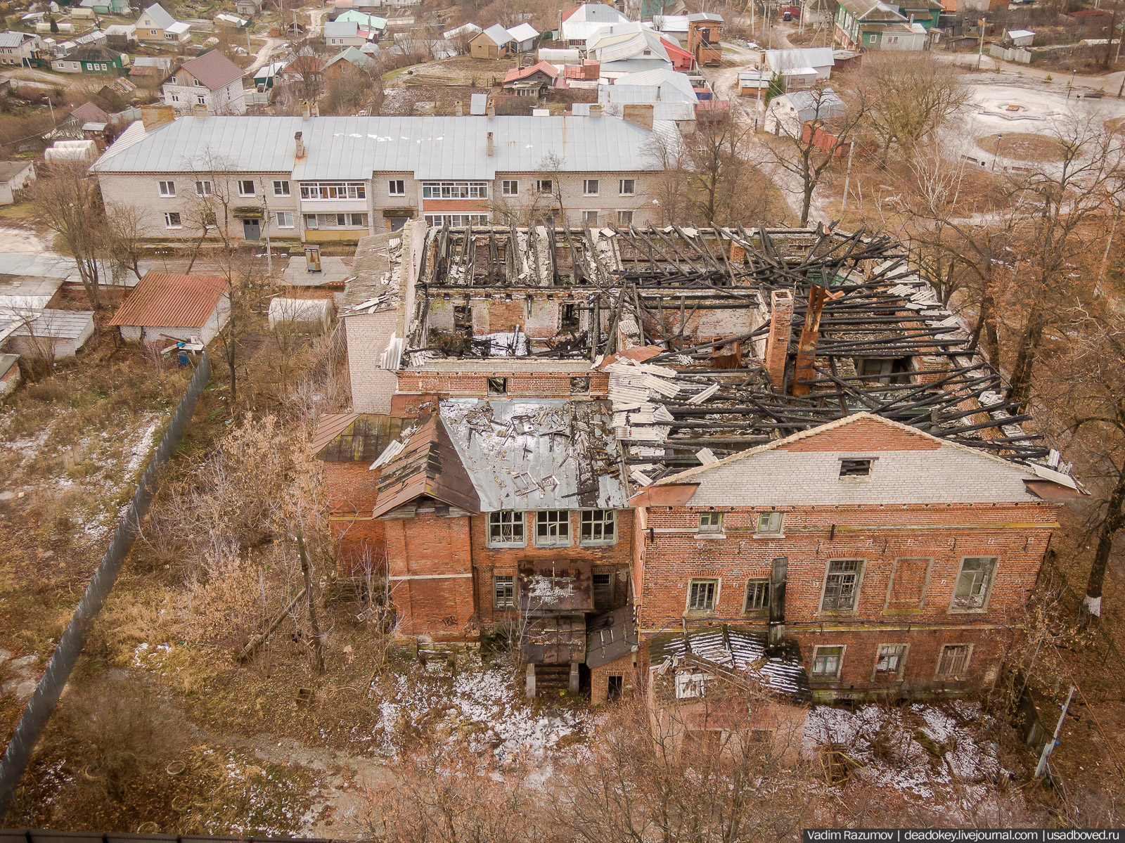 Касимов с дрона, Рязанская область