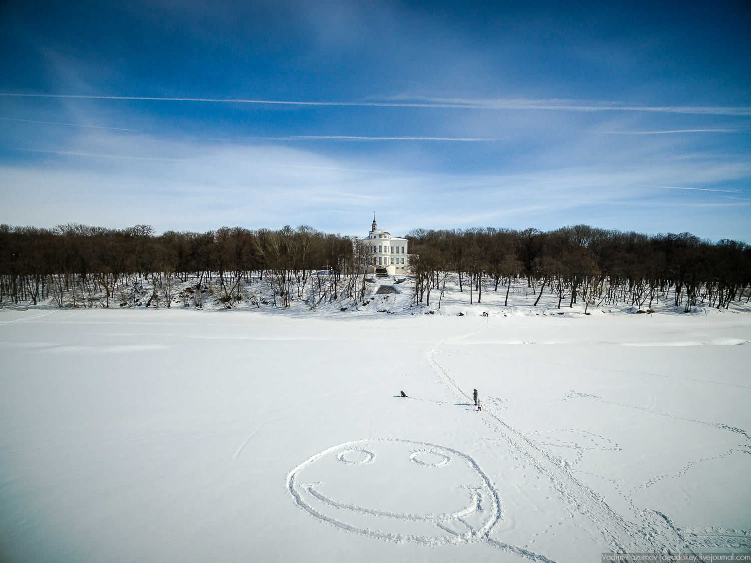усадьба Богородицк, с дрона и квадрокоптера