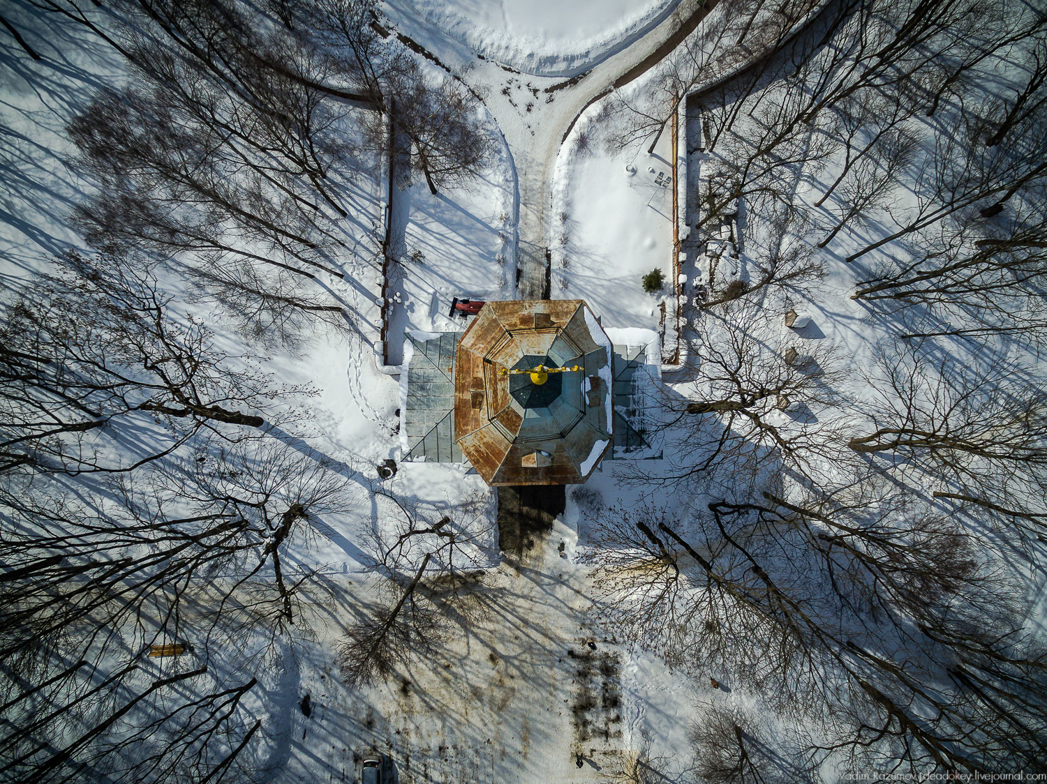 усадьба Богородицк, с дрона и квадрокоптера